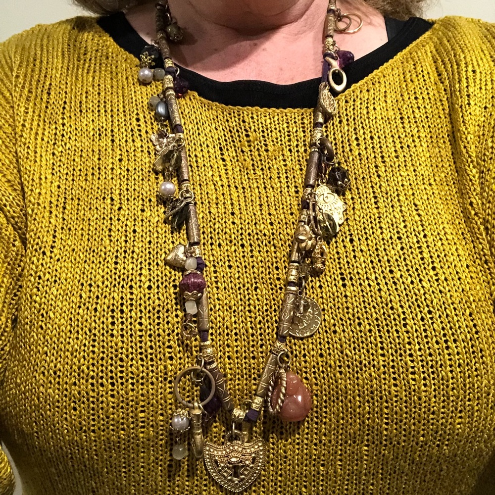 Heavy Weight Boho Necklace